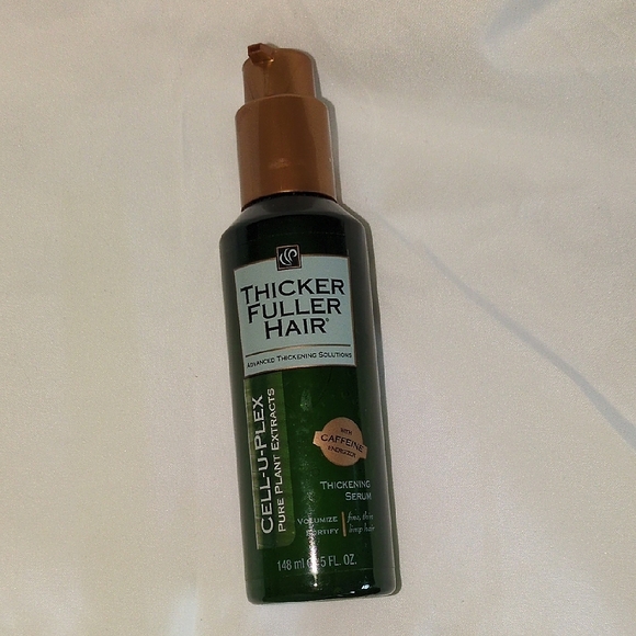 Brand New Thicker Fuller Hair Thickening Serum Cell-U-Plex Caffeine 5oz - Picture 1 of 2